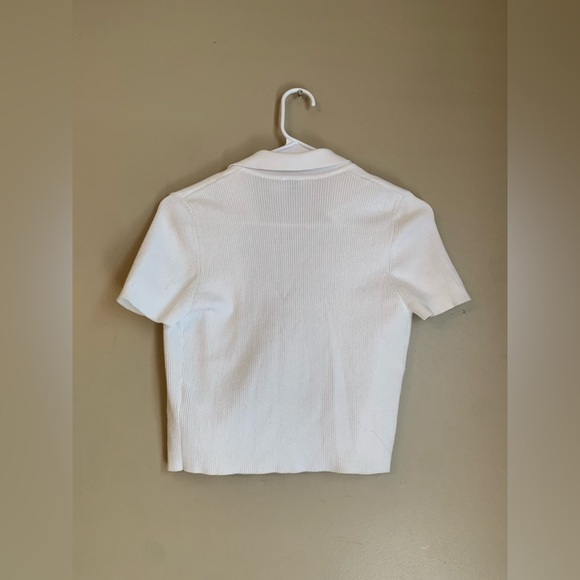 Princess polly mini cardigan sweater ribbed cropped white
Size s/m - Picture 4 of 7